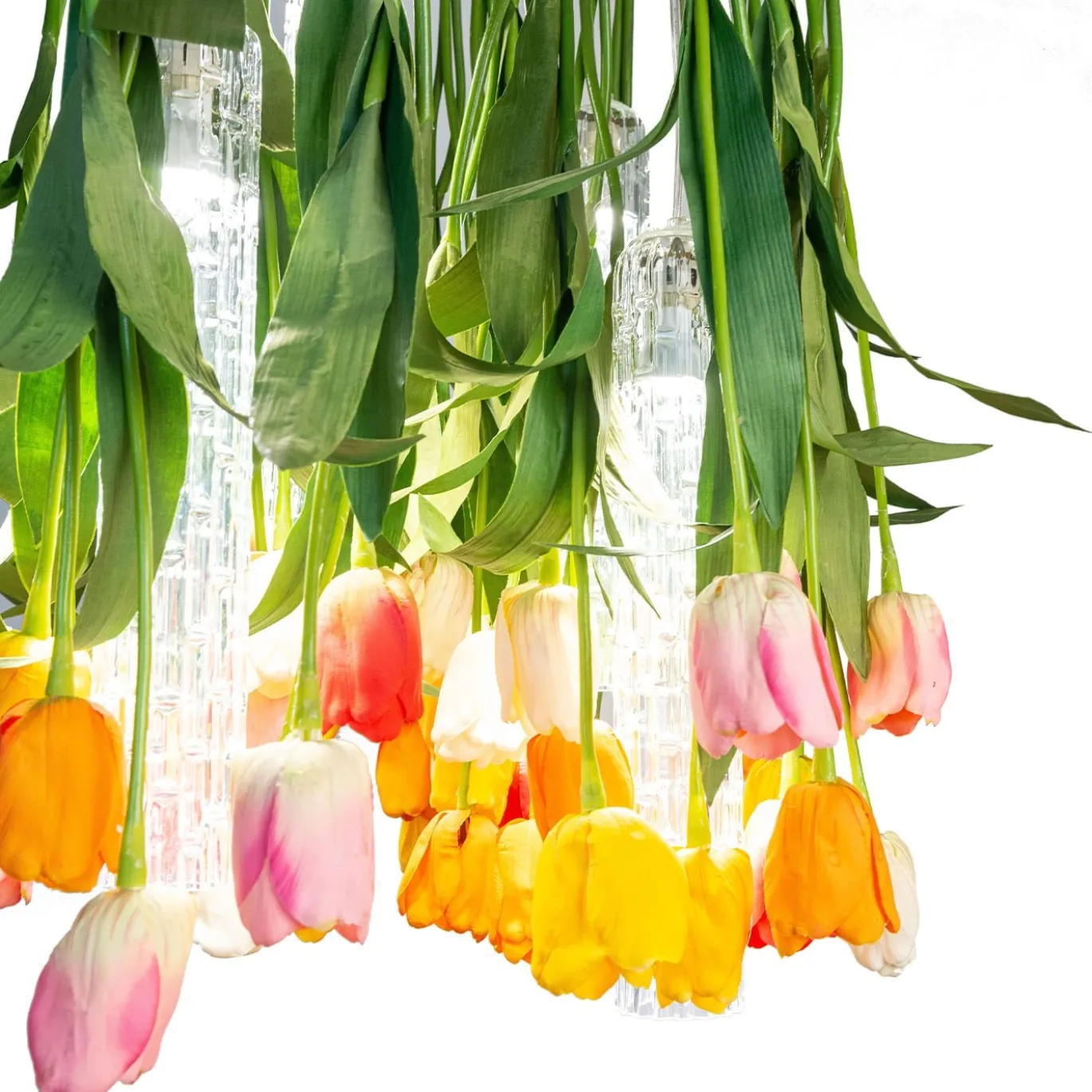 Lampadario rotondo Flower Power Tulip