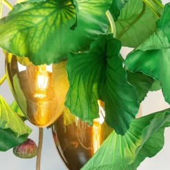 Lampadario rotondo Flower Power Lotus Dichondra