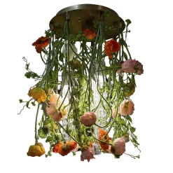 Lampadario rotondo Flower Power Poppy