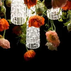 Lampadario rotondo Flower Power Poppy