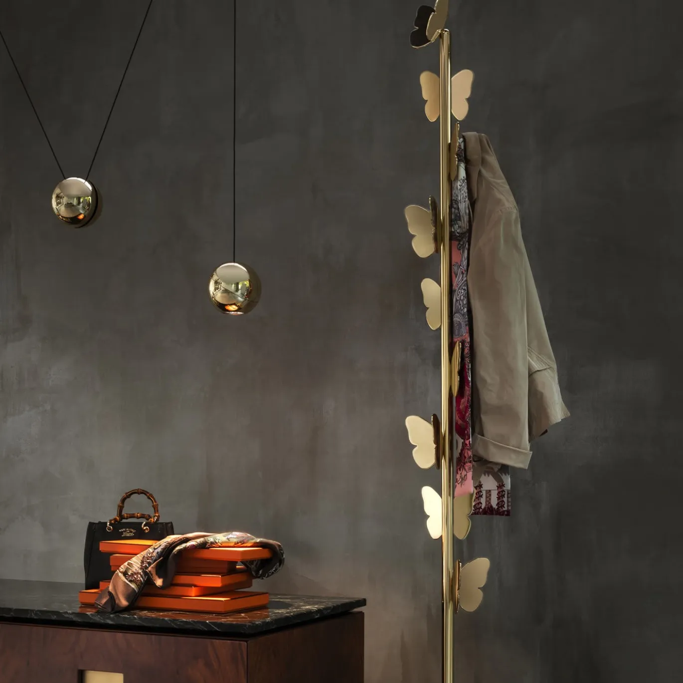 Lampadario Sfere di Paolo Rizzatto