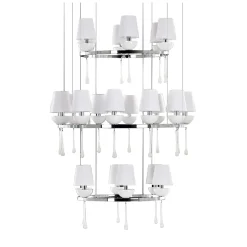 Lampadario Sinfonia a 24 luci