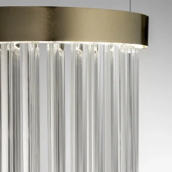 Lampadario Small Snake S1 in Vetro