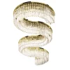 Lampadario Snake a 44 luci d'oro #2