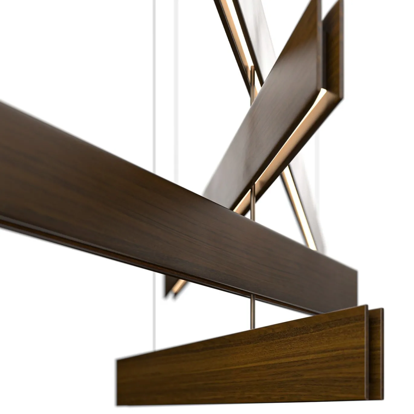 Lampadario Stecca di Massimo Castagna
