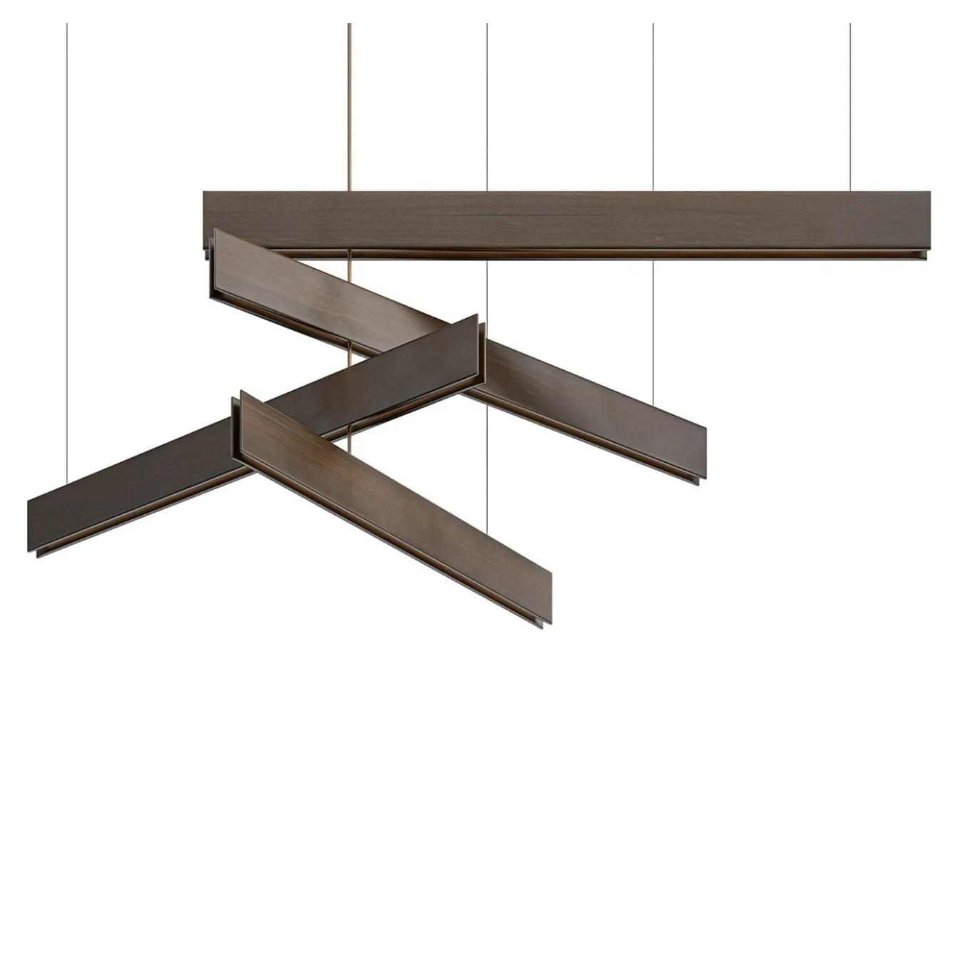 Lampadario Stecca di Massimo Castagna