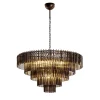 Lampadario Trihedron Smoky a 14 luci