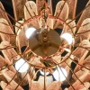 Lampadario Veneziana a 5 piani con 41 Elementi in Pulegoso Oro