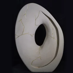 Lampada scultura in pietra di Kintsugi Lecce #1
