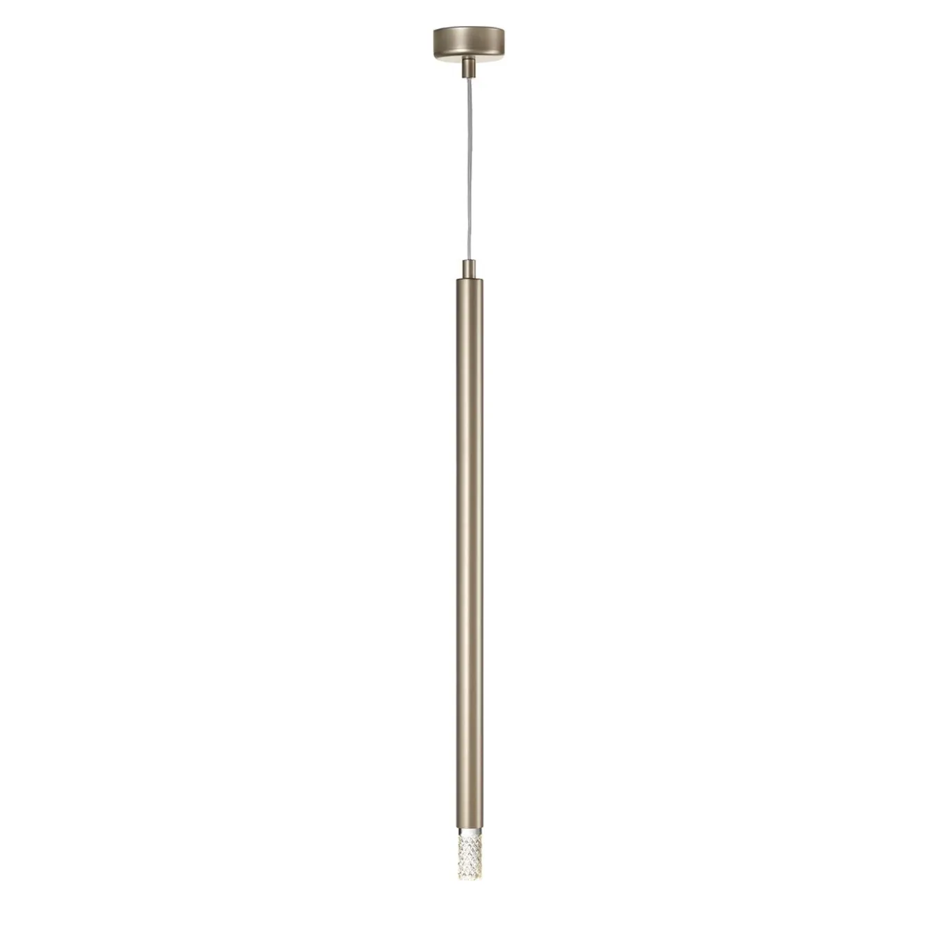 Lampada Stylo con luce a sospensione in cristallo