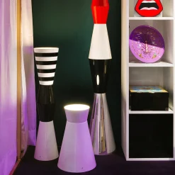 Lampada Ulus 90 in bianco e nero Marco Piva Design