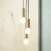 Lampade a sospensione Ila Trio gialle ambra