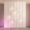 Lampade da pavimento a soffitto Il Pezzo 12 Composizione E in ottone con finitura oro