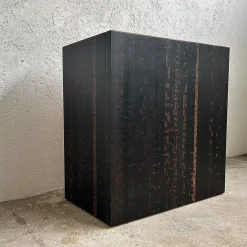 La Pazienza Del Ciottolo Mobile in Ebano Nero