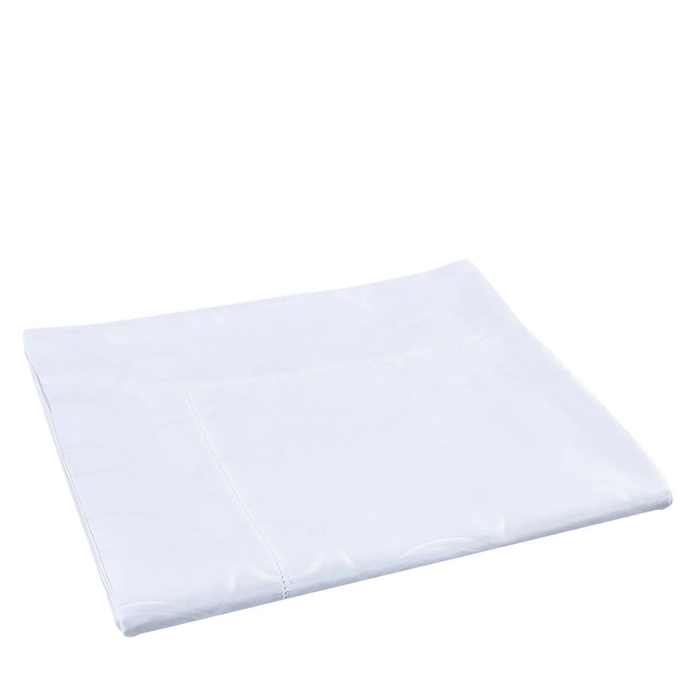 Lenzuolo matrimoniale Shangri-La Jacquard bianco