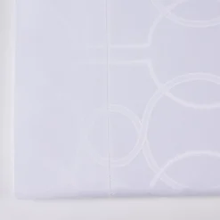 Lenzuolo matrimoniale Shangri-La Jacquard bianco