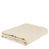 Lenzuolo superiore in lino crema