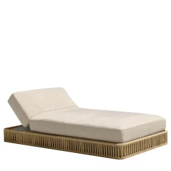 Lettino Cliff Beige di Ludovica & Roberto Palomba