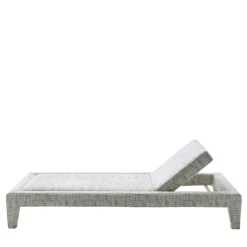 Lettino da sole in tessuto morbido Moonlight di Paola Navone Otto Studio