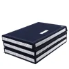 Lettino galleggiante blu