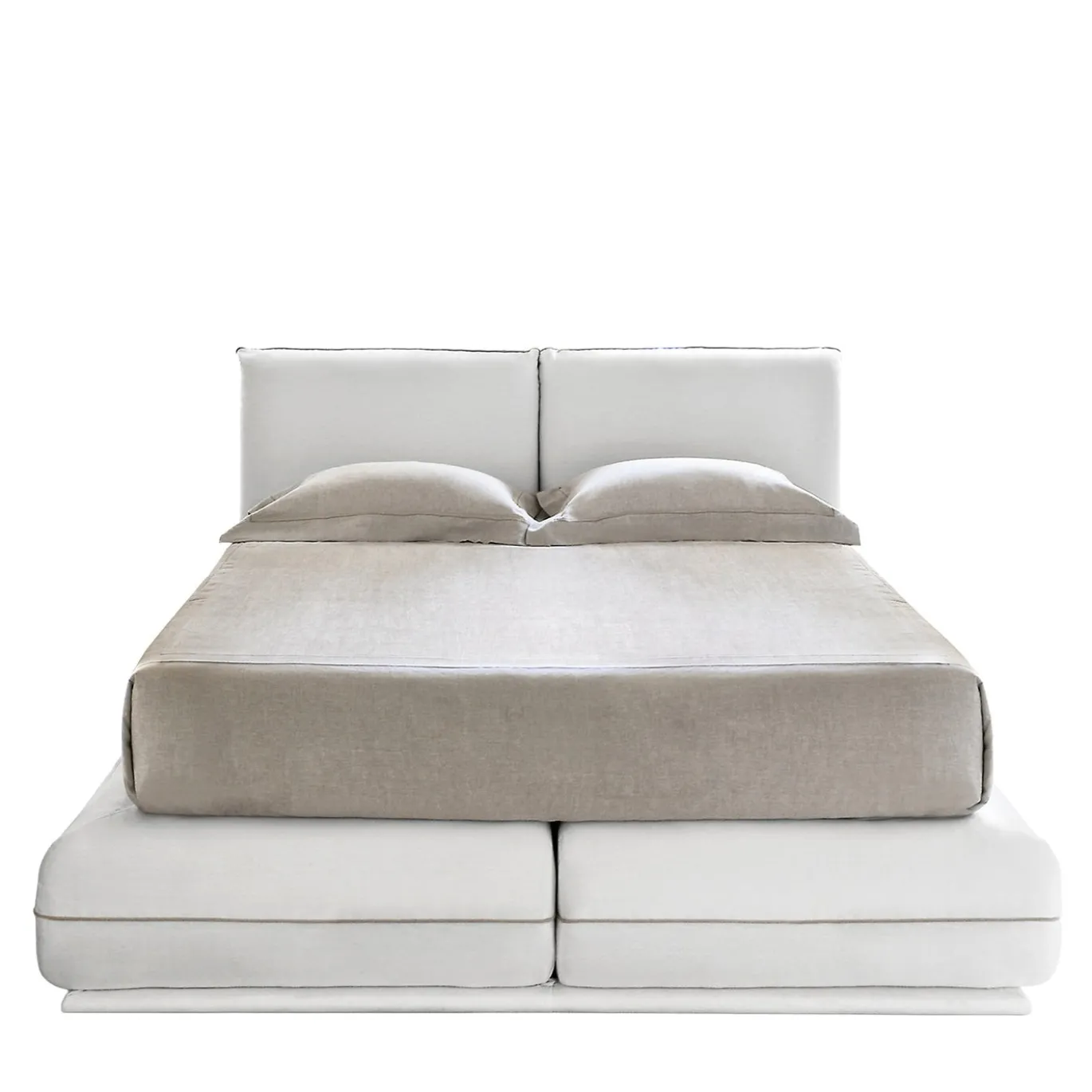 Letto Almond Bianco dalla Collezione Riviera