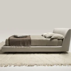 Letto Athene in Tessuto Beige