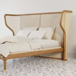 Letto con struttura in frassino Joyce di Libero Rutilo
