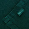 Letto estivo Set di lino verde foresta