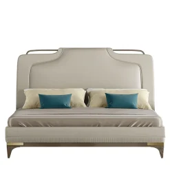 Letto in pelle