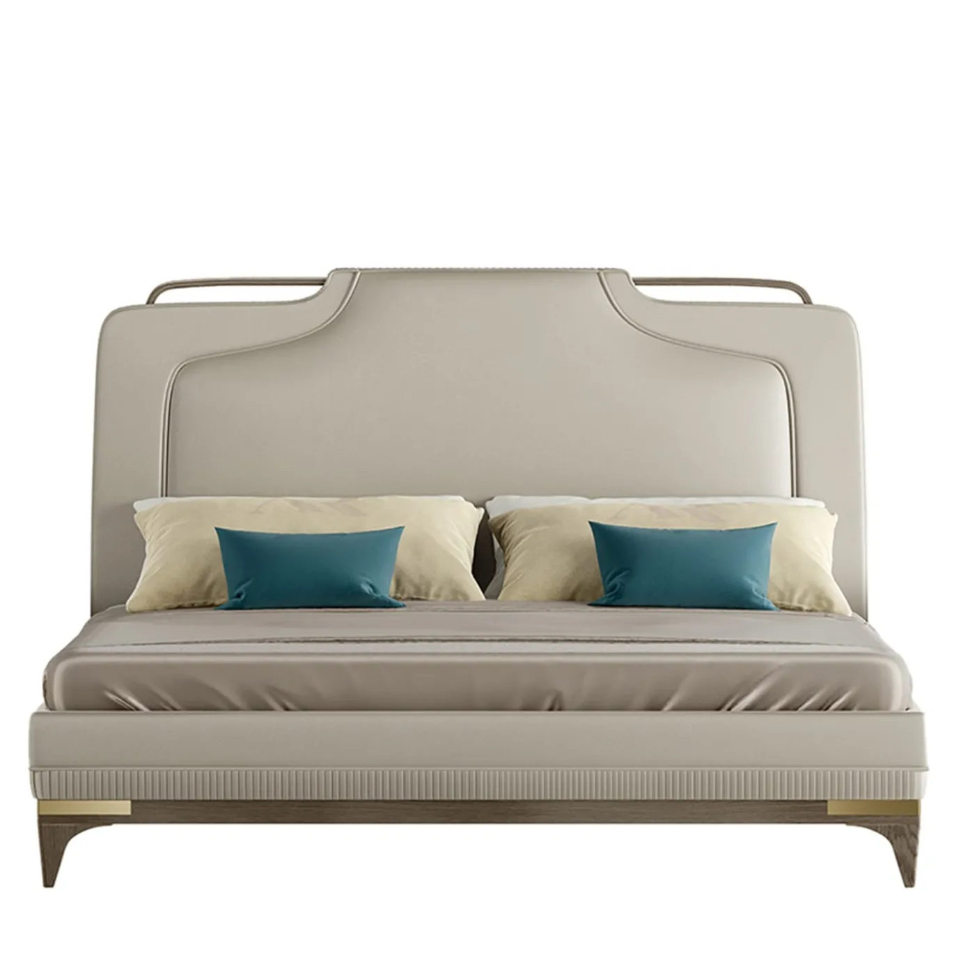 Letto in pelle