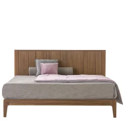Letto King Size Domino in Noce Canaletto