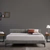 Letto King-Size Harry Grigio