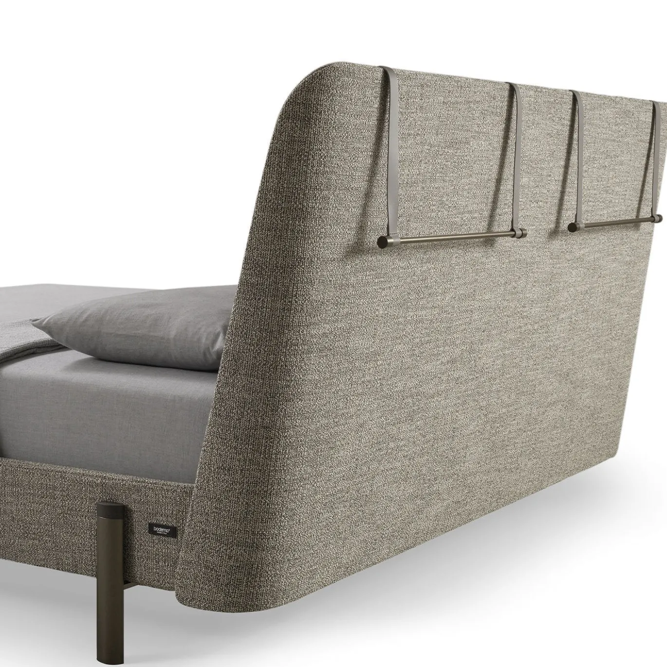 Letto King-Size Nara con Lacci in cuoio