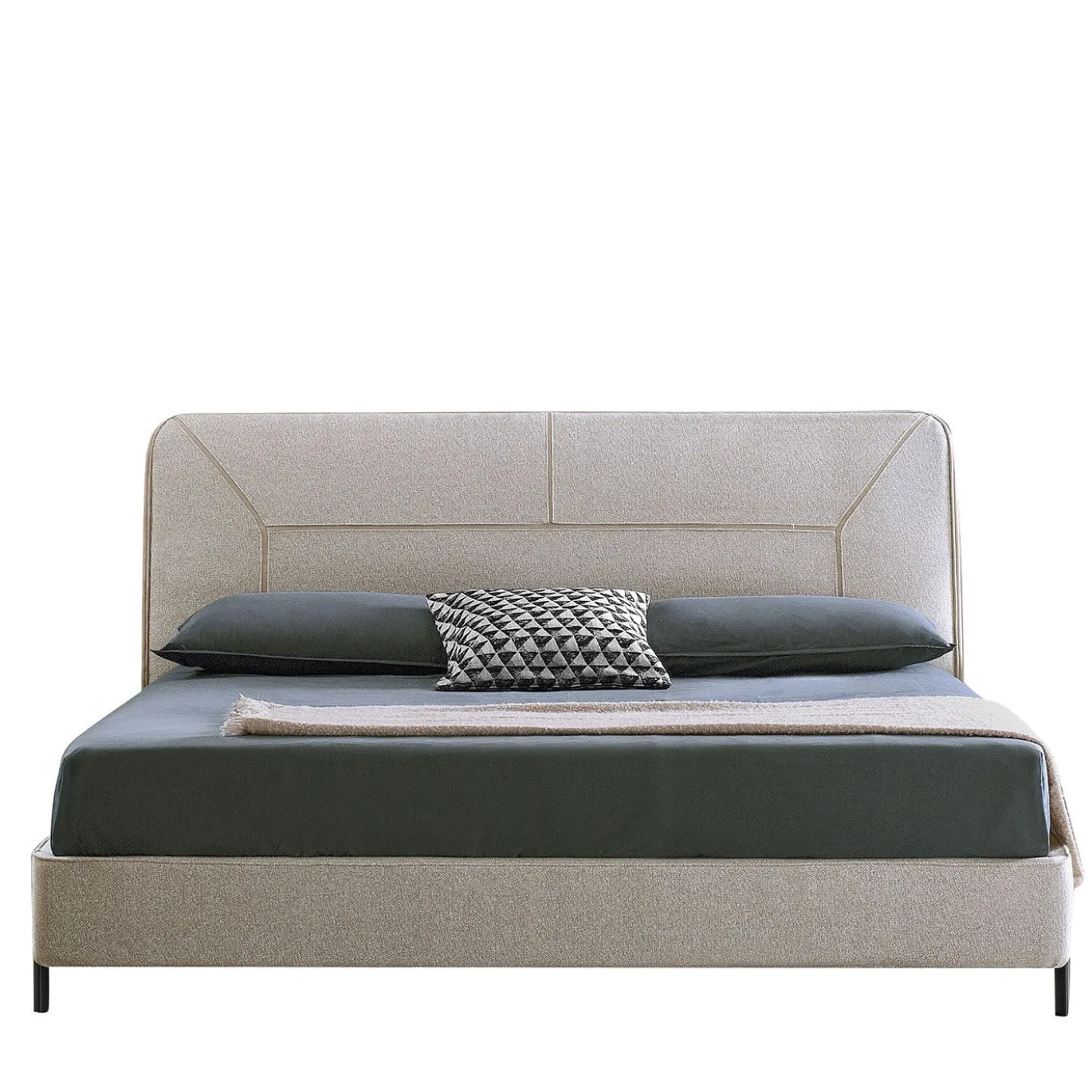 Letto King-Size Nara Grigio