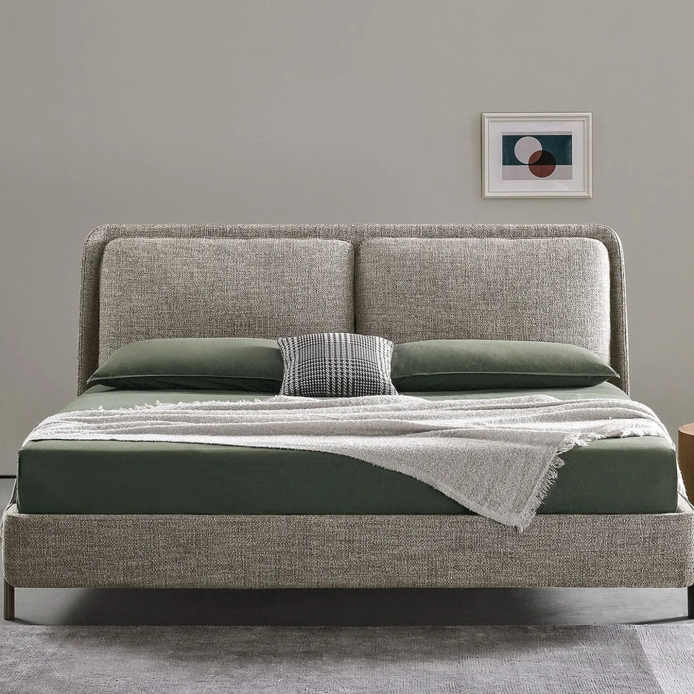 Letto King-Size Nara marrone
