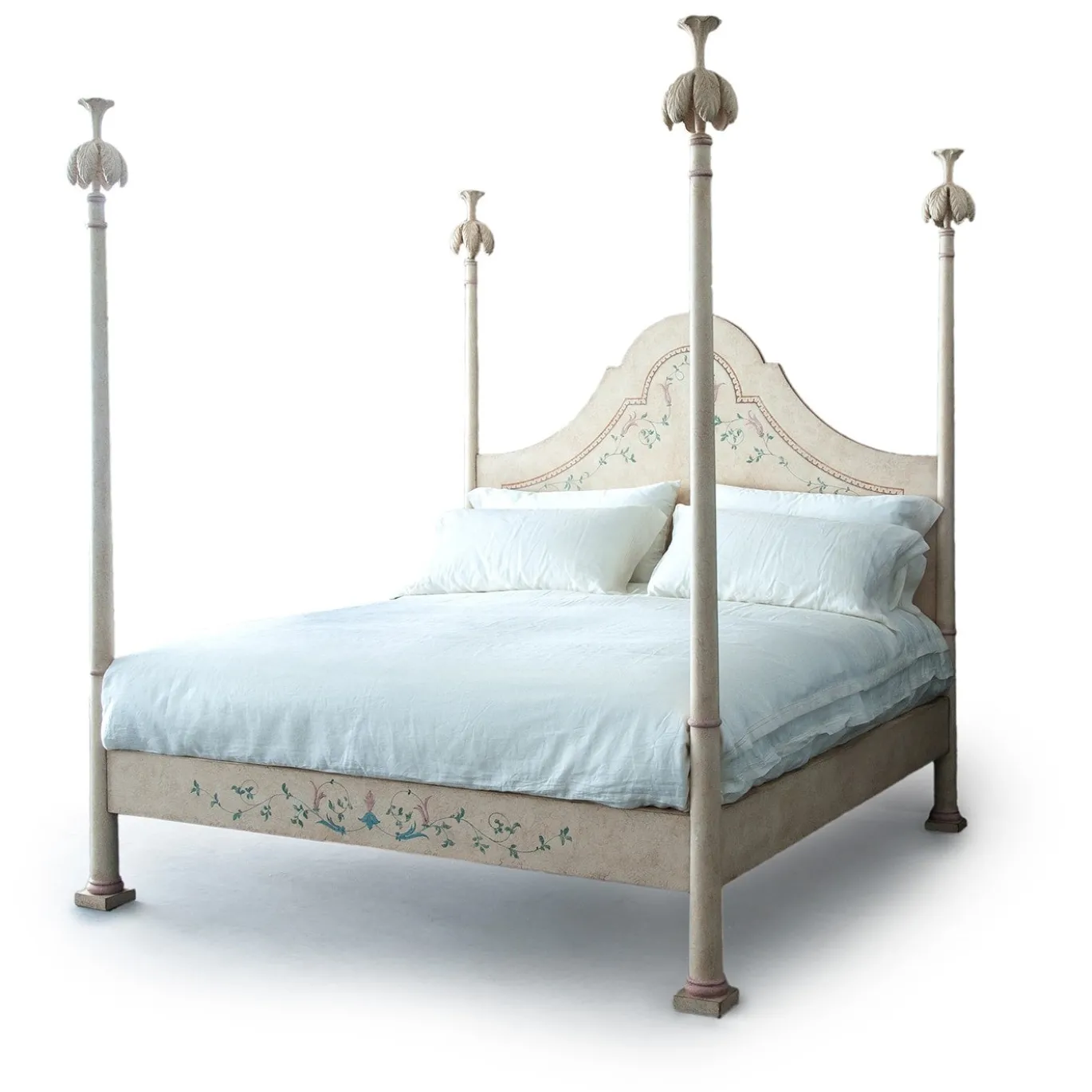 Letto matrimoniale Roma Avorio