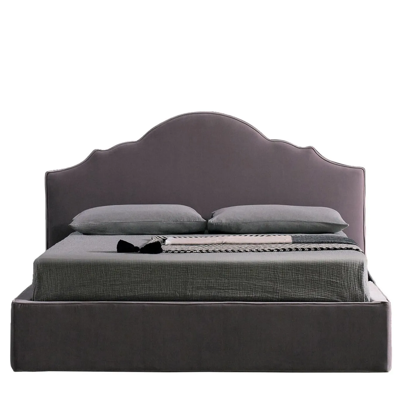 Letto matrimoniale Tiffany Taupe