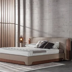 Letto Monterosso in Lino Beige
