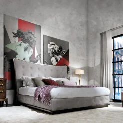 Letto Shepherd grigio