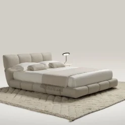 Letto Venezia in Tessuto Beige
