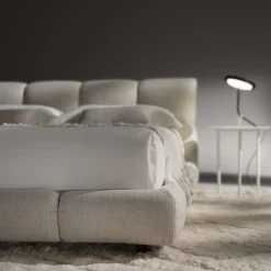 Letto Venezia in Tessuto Beige