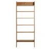 Libreria a Muro Shelf Media in Rovere Marrone di Mario Prandina
