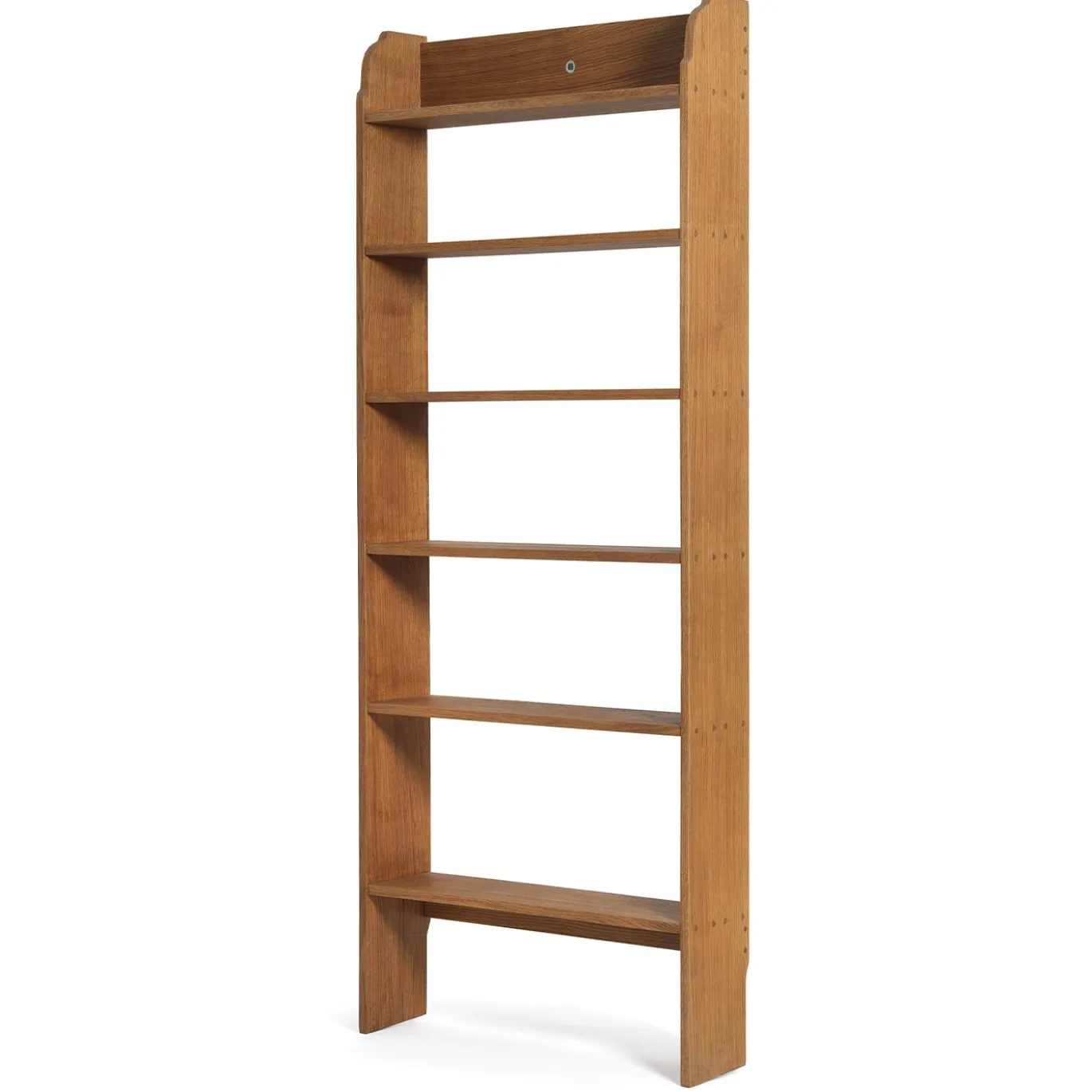 Libreria a Muro Shelf Media in Rovere Marrone di Mario Prandina