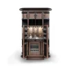 Libreria con mobile bar