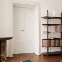 Libreria in Noce della Collezione Pontile in Edizione Limitata