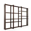 Libreria Modulare in Legno Marrone "Ritmica" di Storagemilano