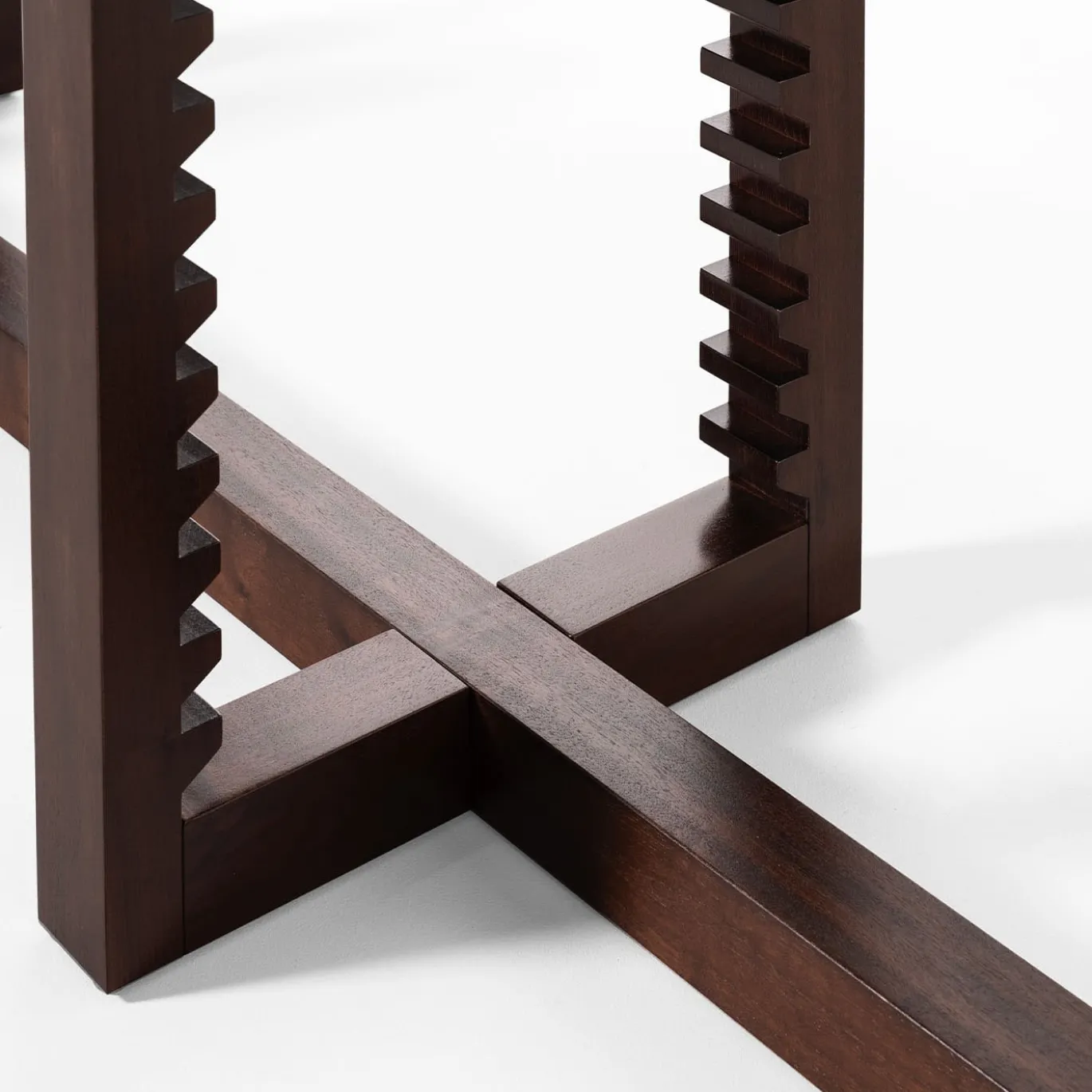 Libreria Modulare in Legno Marrone "Ritmica" di Storagemilano