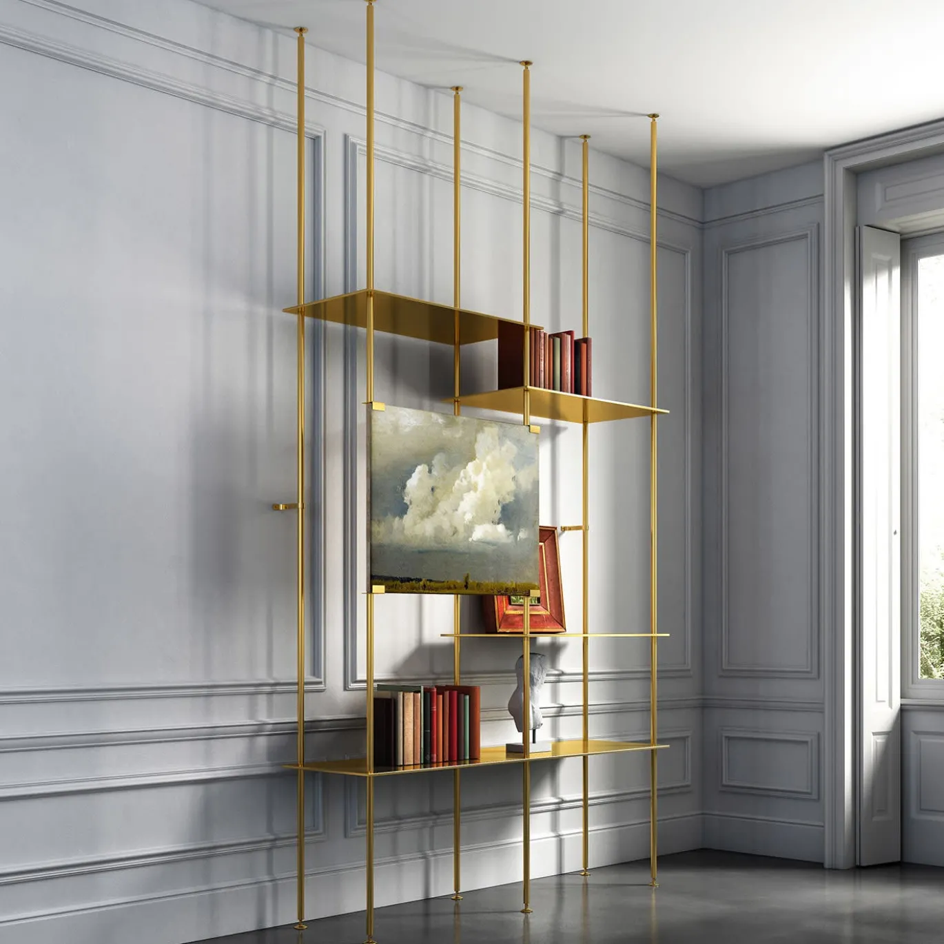 Libreria 02 Ottone