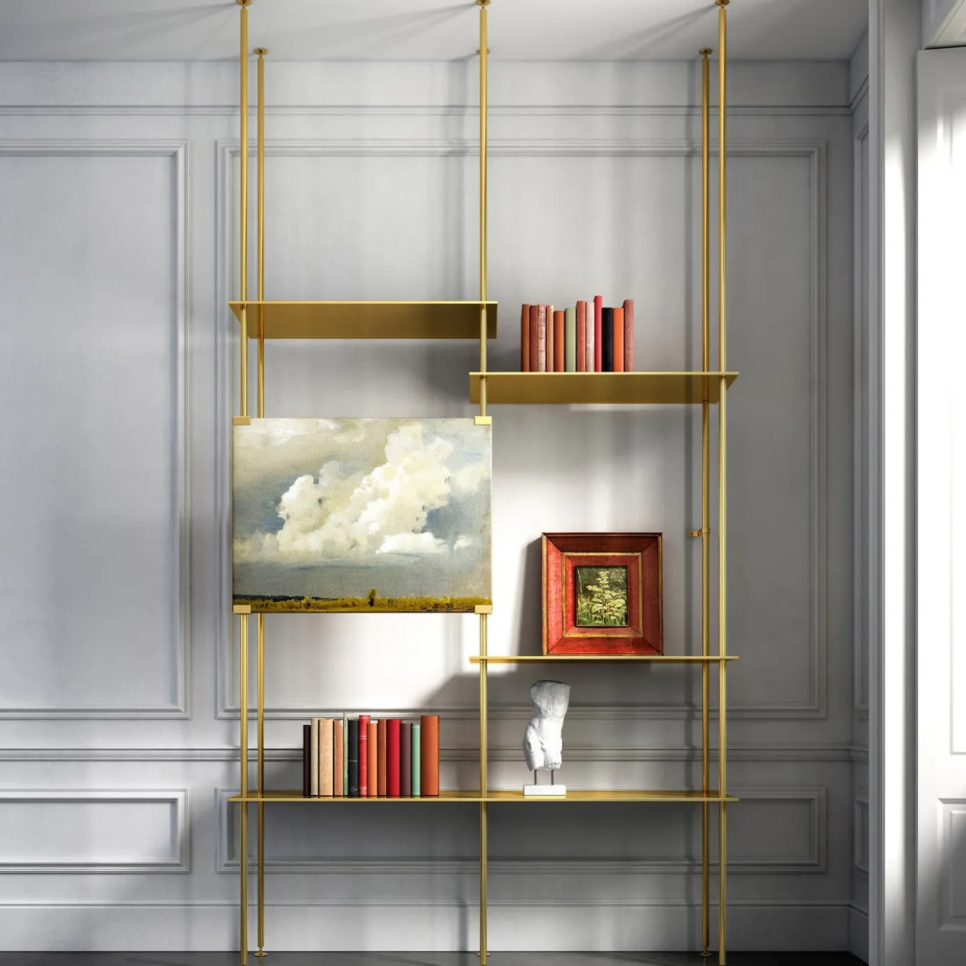 Libreria 02 Ottone