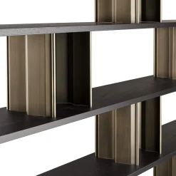 Libreria Plomis In Legno e Metallo di Richard Hutten